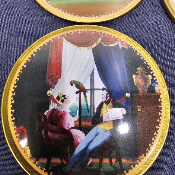 Au Bain Marie French Coasters in Tin - Picture 11 of 13